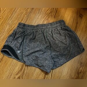 Lululemon Athletica Gray Athletic Shorts Moisture-Wicking